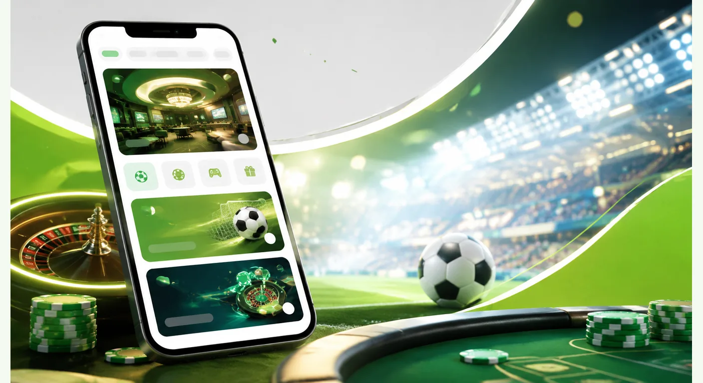 Unibet Belgique – helder casino en sportdashboard op smartphone